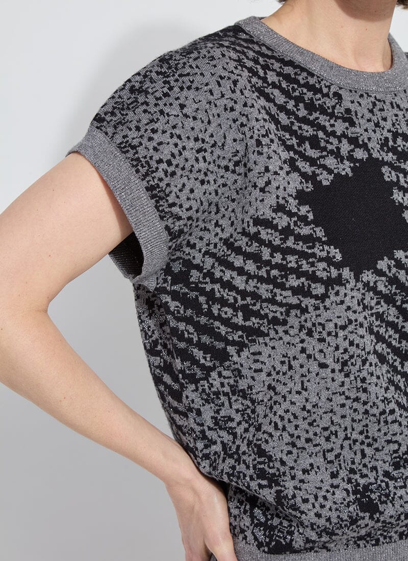 color=Lurex Diagonal Plaid