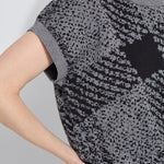 color=Lurex Diagonal Plaid