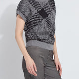color=Lurex Diagonal Plaid