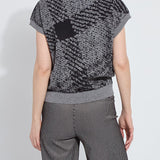color=Lurex Diagonal Plaid