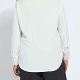 Natasha Lace Trim Shirt Curvy