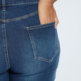 Estelle Everyday Flare Denim Curvy (32" Inseam)
