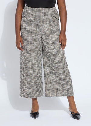 Charlotte Ankle St Tweed Palazzo Curvy