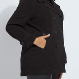 Alma Cavalry Peacoat Curvy