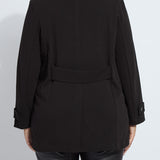 Alma Cavalry Peacoat Curvy