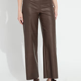 Cortina Hi Waist Wide Leg Vegan Leather (30" Inseam)