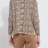 color=Lux Camel Snake Jacquard