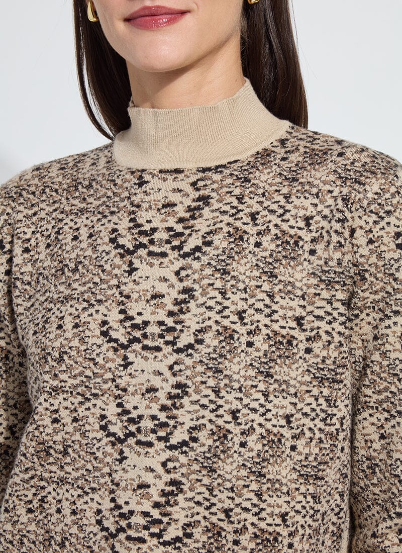 color=Lux Camel Snake Jacquard