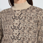 color=Lux Camel Snake Jacquard