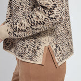 color=Lux Camel Snake Jacquard