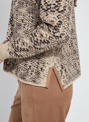 color=Lux Camel Snake Jacquard