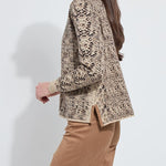 color=Lux Camel Snake Jacquard
