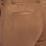 Vionette Vegan Suede Wide Leg Trouser Curvy (28" Inseam)