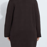 Lina Sweater Car Coat Curvy