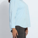 Skye Crystal Embellished Shirt Curvy