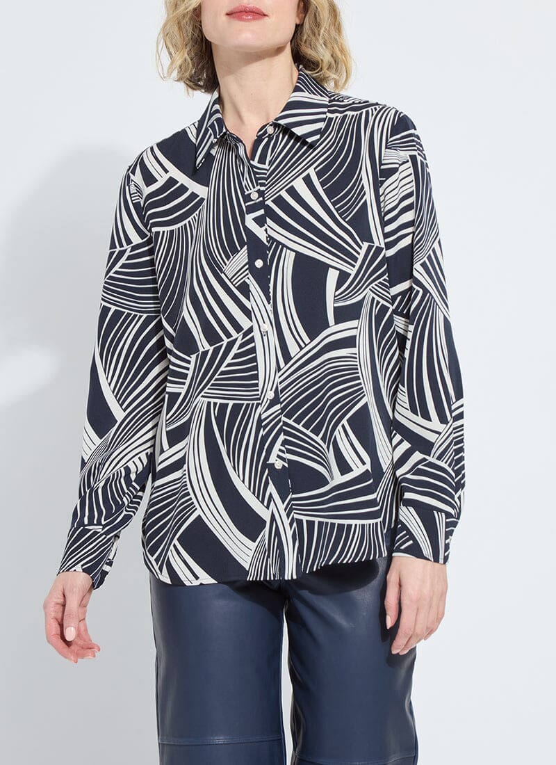 Parker Button Down Printed Shirt
