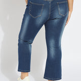 Ankle Estelle Everyday Flare Denim Curvy (27" Inseam)