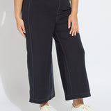 Jovie Reversible Wide Leg Crop Jogger Curvy (26" Inseam)