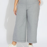 Jovie Reversible Wide Leg Crop Jogger Curvy (26" Inseam)
