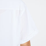 Corinna Oversized Cropped Shirt Curvy