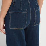 Nova Hi Waist Pintuck Denim (29.5" Inseam)
