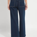 Nova Hi Waist Pintuck Denim (29.5" Inseam)