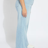 Iris Wide Leg Everyday Denim Curvy (30.5" Inseam)