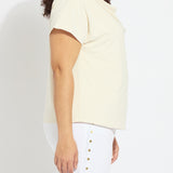 Ensley Cowl Neck Top Curvy