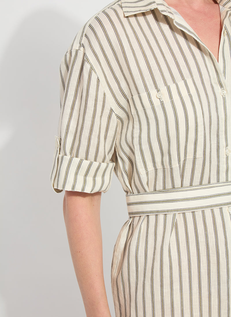 color=Olive Grove Stripe