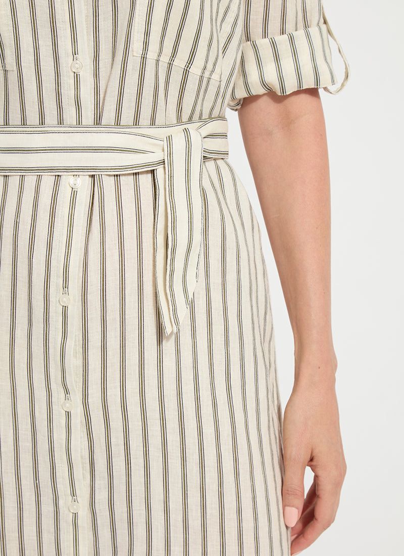 color=Olive Grove Stripe