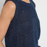 color=Capri Blue Sequins