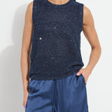color=Capri Blue Sequins