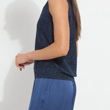 color=Capri Blue Sequins