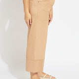 Analia Wide Leg Denim Curvy (25" Inseam)