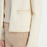 Sherry Cozy Blanket Stitch Cardigan