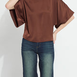 Ginger Mix-Media Dolman Tee