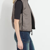 Rowyn Reversible Sleeveless Puffer Vest