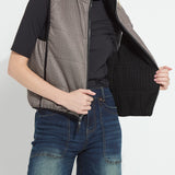 Rowyn Reversible Sleeveless Puffer Vest