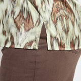 Tanni Crew Neck Blouse Curvy