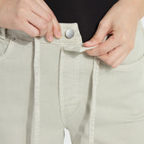 Nellie Drawstring Wide Leg Denim