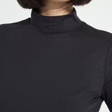 Clara Mockneck Elbow Sleeve Top