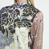 Seraphina Mock Neck Blouse