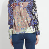 Seraphina Mock Neck Blouse