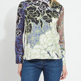 Seraphina Mock Neck Blouse