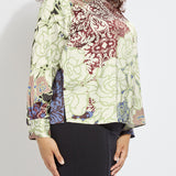 Seraphina Mock Neck Blouse Curvy