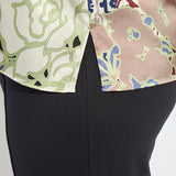 Seraphina Mock Neck Blouse Curvy