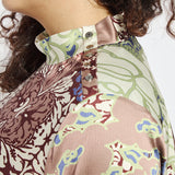 Seraphina Mock Neck Blouse Curvy