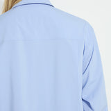 Enid Oversized Cropped Shirt