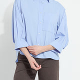 Enid Oversized Cropped Shirt