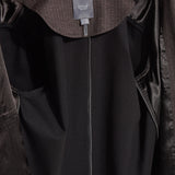 Thora Ponte Double-Breasted Crop Trench